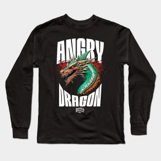 Angry Dragon Long Sleeve T-Shirt